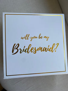 Bridesmaids & Maid of Honour Gifts