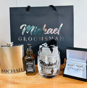 Groomsman/Best Man Gift Set - Whiskey lover