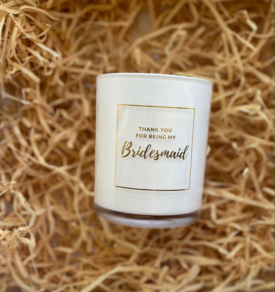 Bridal Party Thank You | Soy Wax Candles
