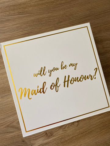 Maid of Honour Gift Box