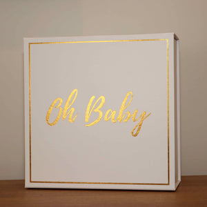 "Oh Baby" Baby Shower Gift Box